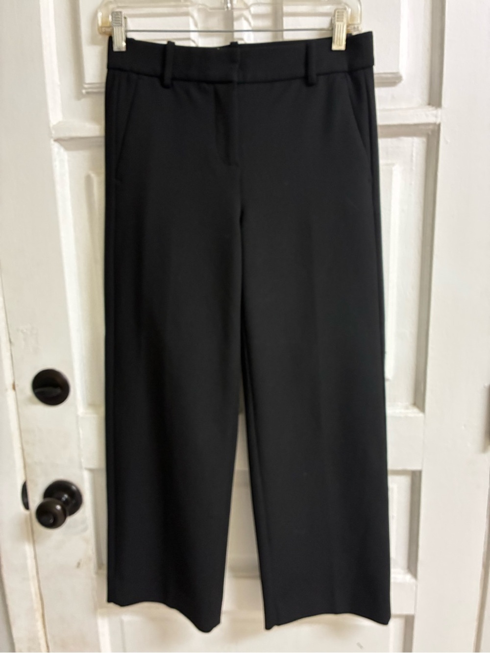 J.crew 365 Wide leg cropped trouser
